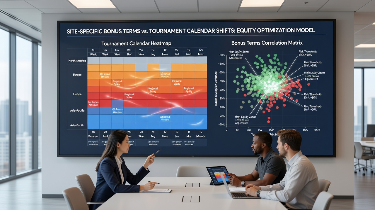 Data visualization comparing equity outcomes before and after major 2026 schedule adjustments across three major poker platforms
