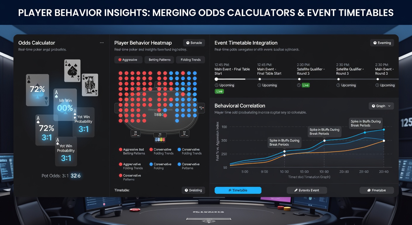 Analytics dashboard displaying player activity trends from combined odds and schedule data